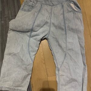 We The Free Lunan Harem Sky Blue Pants